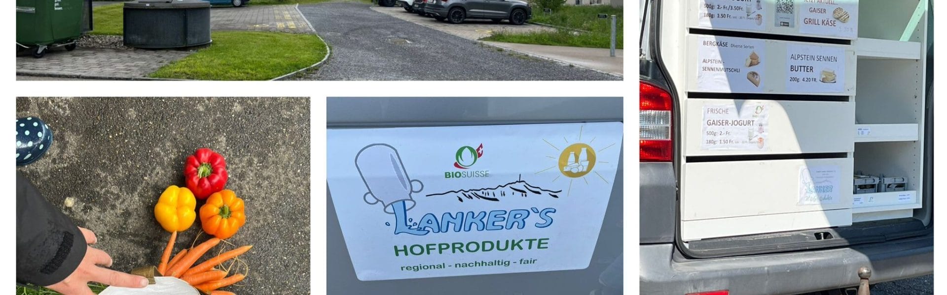 Familie Lanker von Gais kommt immer samstags ins Quartier