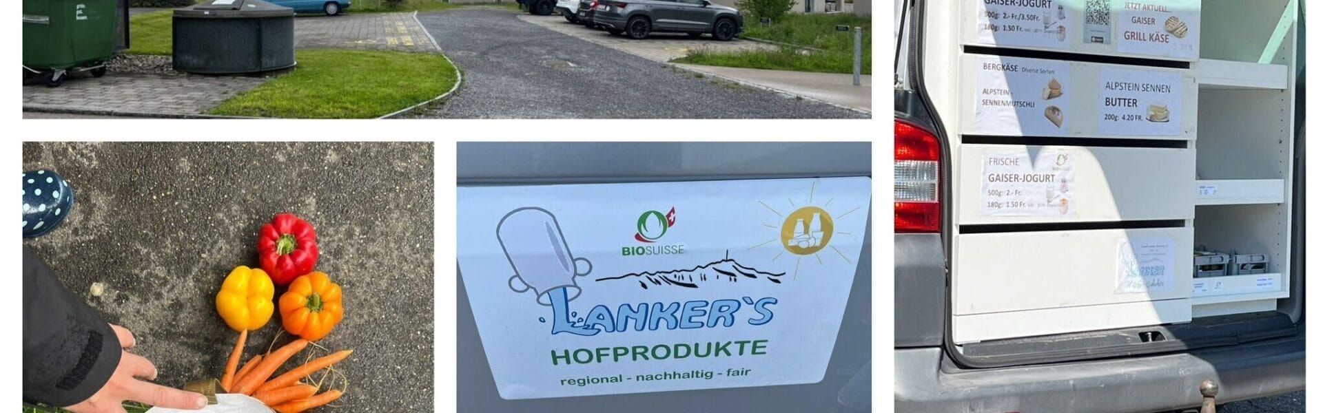 Familie Lanker von Gais kommt immer samstags ins Quartier