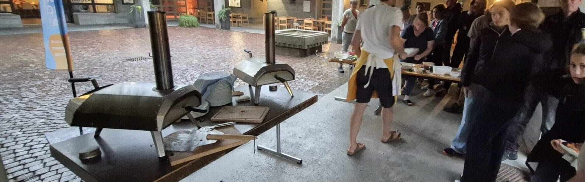 Pizza-Abend im August